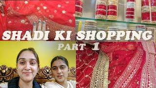 Shadi ki shopping ️ My wedding shopping vlog(part 1)