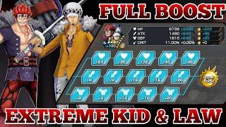 FULL BOOST EX KID & LAW | ONE PIECE BOUNTY RUSH | OPBR