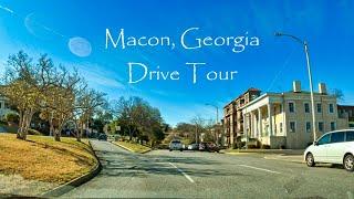 Macon, Georgia - Drive Tour | 4K USA