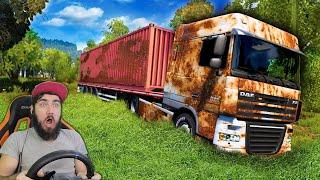 Нашли ЗАБРОШЕННЫЙ ГРУЗОВИК в лесу ... Удалось завести Euro Truck SImulator 2 моды - ETS 2 Моды Видео