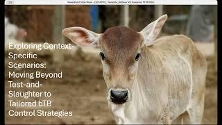 How to use the scenarios from the guidelines on the control of MTBC in livestock