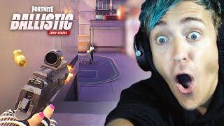 Ninja Reacts To Fortnite First Person Mode