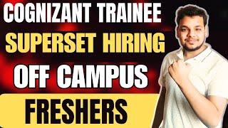 Cognizant Superset Hiring | Zs , Iqvia | OFF Campus Drives 2025, 2024, 2023 Batch Hiring | Freshers