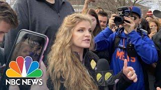 'Gun Girl' Kaitlin Bennett Draws Large Student Protest At Ohio University | NBC News