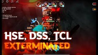 HSE, DSS & TCL Exterminated | Roblox The Survival Game War