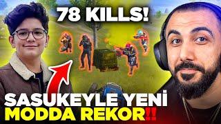 EKİPLE YENİ MODDA KATLİAM YAPTIK!  (TOPLAM 78 KILLS REKOR) EFSANE MAÇ | PUBG MOBILE