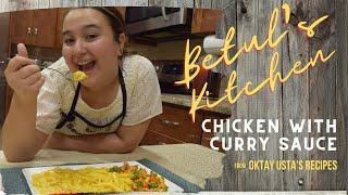 Student makes Oktay Ustas Curry Chicken recipe?