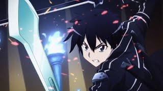 Sword Art Online - Kirito Vs The Gleam Eyes - Unleashes Dual Sword Skills English Dub