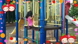 Vaishnavi playing at kirkbride school