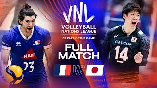 Japan beating 2024 VNL champions!  - Japan vs. France - Full Match | Men's VNL 2023