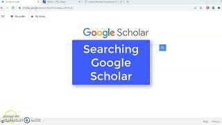 Search Google Scholar to find free articles