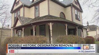 Champaign homeowners trying to remove historic landmark designation