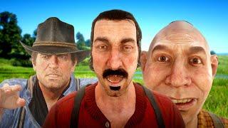 Hilarious Van Der Linde Gang Impressions! | Red Dead Redemption 2 Funny Moments