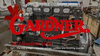 Gardner 6LXB 180 Overhaul Part 8 - Injector pumps, cambox, compressor & pipework.. Atkinson Borderer