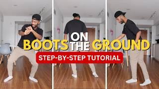 Boots On The Ground Line Dance Tutorial ( Step - By - Step )