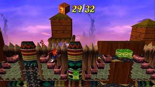 Crash Bandicoot Back in time - Tarapoto inside / custom level