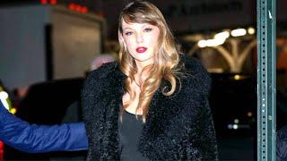 Taylor Swift Caught Arrive at Chiefs Dinner Party Ahead of Game in Kansas City 04th January 2025