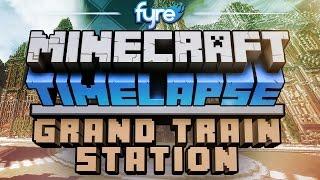 Minecraft Timelapse - Grand Train Station