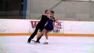 Bronze Ice dance test - Willow Waltz