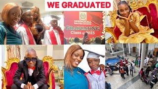 ATTENDED THE MOST EXPENSIVE BRITISH SCHOOL GRADUATION WITH MY TWINS IN ABUJA NIG /Making Akara