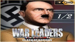 War Leaders: Clash of Nations German Full Campaign Gameplay (Ep1/2) no commentary 2K-60FPS PC