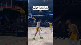 D'Angelo Russell and Max Christie get extra practice after Lakers Game 1 loss!