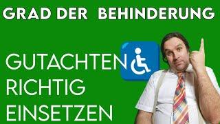 Grad der Behinderung (GdB): Wie Gutachten richtig einsetzen (§109 SGG)