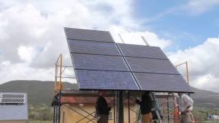 Time Lapse of Solar PV Array at Solar Energy International's (SEI) Paonia, Colorado Campus