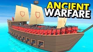 NEW PIRATE SHIPS IN ANCIENT WARFARE 3 (Ancient Warfare 3 Funny Gameplay)