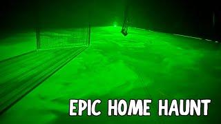 2023 Epic Home HALLOWEEN Haunt | Walkthrough - Charlotte, North Carolina