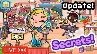 (LIVE) *UPDATE SECRETS!!!* MUSIC CLASS, NEW CAR, UPSTAIRS SCHOOL!  - AVATAR WORLD with LISA