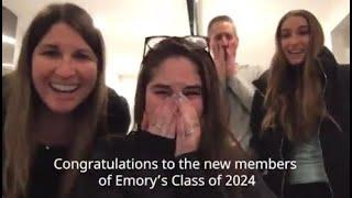 Smiles and tears from Emory's Class of 2024