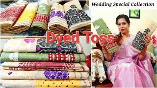 Latest Design Assamese Mekhela Chadar Live sale || toss mekhela sador year ending sale