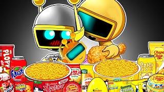 Incredibox Sprunki - FUN BOT FAMILY Horror Versions Convenience Store Food Mukbang Animation | ASMR