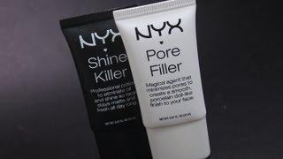 Primers Nyx: Pore Filler X Shine Killer