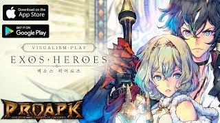 Exos Heroes Gameplay Android / iOS (KR)