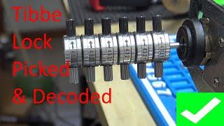 (491) Picking & Decoding Jaguar Tibbe Lock