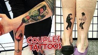 Matching Couple Tattoo Ideas for Married Couples