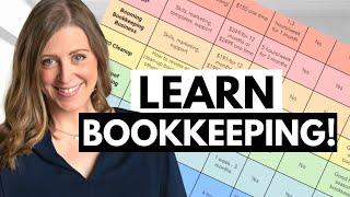10 ways to LEARN bookkeeping: classes and certifications (free chart!)