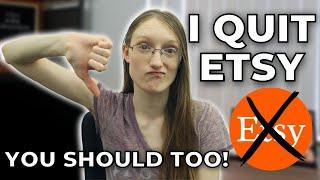 Why I QUIT USING ETSY to Sell my Digital Products // What to Use Instead