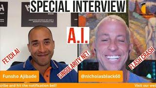 AI Crypto Chat, FLASH CRASH, AGIX, FET & More with special guest Nick Black!