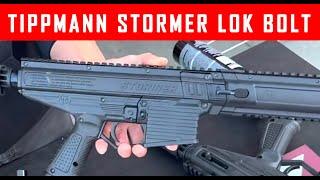 Tippmann Stormer Paintball Gun Box Magazine Shooting Demo Paintball Lok Bolt Preventing Chops #MCS