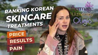 Korean Skincare Treatments I Did: Shocking Truth  | Results vs Pain vs Price Tania Antonenkova