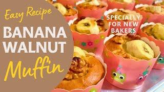 Soft, Crunchy and Absolutely Delicious - Easy Banana Walnut Muffin Recipe (Revised) 2024