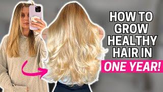 How I Grew Long Healthy Hair After Chopping It Off! How To Grow Long Hair - Hair Growth Tips