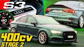 O SISTEMA QUATTRO DA AUDI É UMA DELÍCIA ! | S3 LIMOUSINE 2.0 TFSI 400CV *STAGE2* | HUGO MARQUES