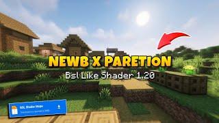 Newb X Paretion Shaders mcpe 1.20.73+ | Render dragon shaders 1.20 BE