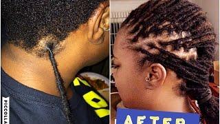 ATTACHING HANDMADE PERMANENT LOCS EXTENSIONS | HOW I DO IT (part 2)