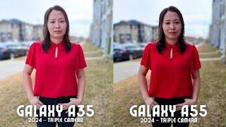 Galaxy A35 vs A55 camera comparison! Which phone will come on top!?