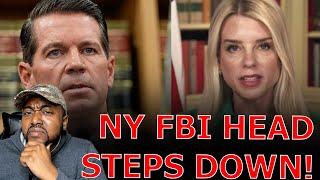 New York FBI Chief STEPS DOWN After Pam Bondi PROMISES To FIRE Agents Blocking Epstein File Release!